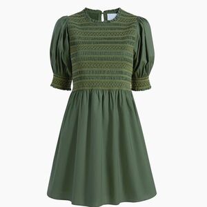 Hill House M Vivi Dress in Green Leaf